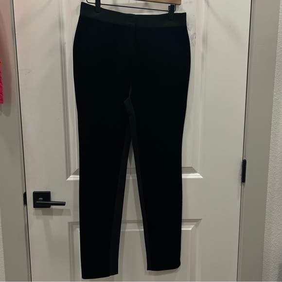 Akris Punto Velvet Jersey Zip Suit Blazer Jacket Pant Set Black 8 / 10 - Picture 8 of 10